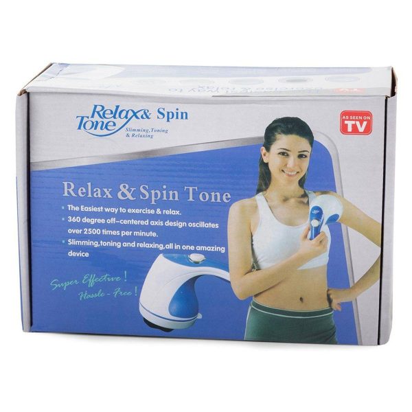 4 In 1 Relax & Spin Tone Vibration Electric Massager