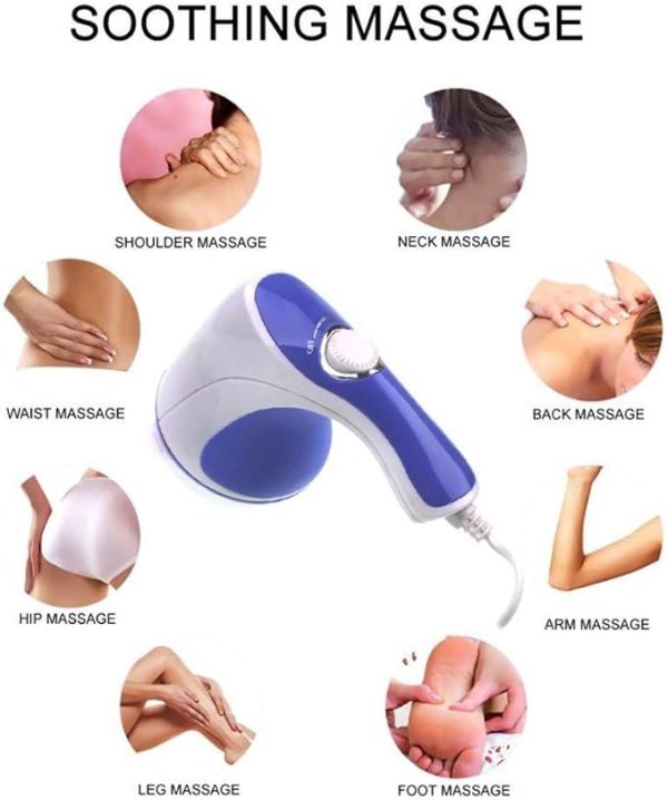 4 In 1 Relax & Spin Tone Vibration Electric Massager