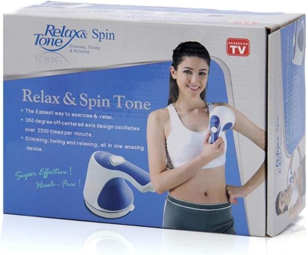 4 In 1 Relax & Spin Tone Vibration Electric Massager
