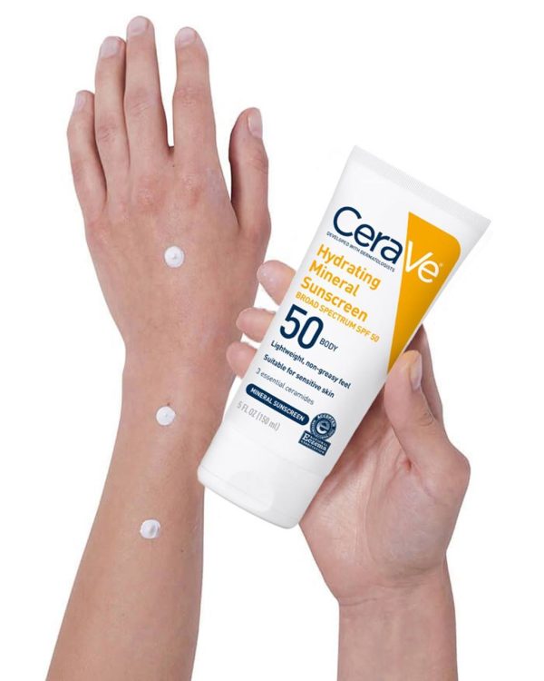 Cerave Hydrating Mineral Sunscreen Spf 100