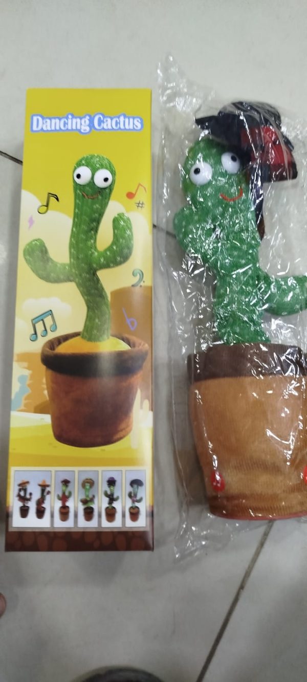 Dancing Cactus Toy – Singing, Talking, Voice
