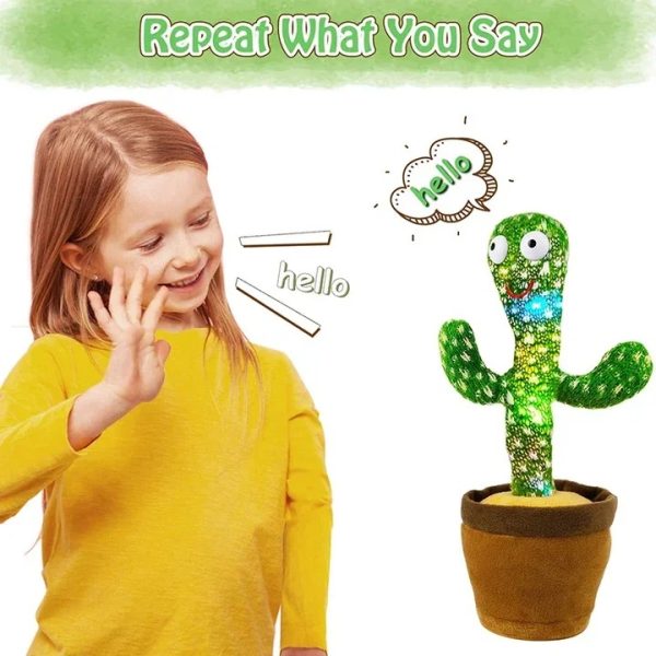 Dancing Cactus Toy – Singing, Talking, Voice