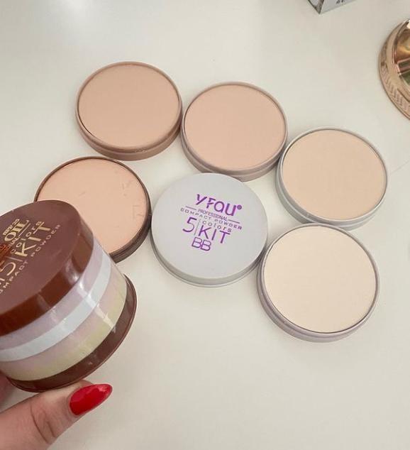 Pack Of 01 – 5 In 1 | Multi-shade Face Powder
