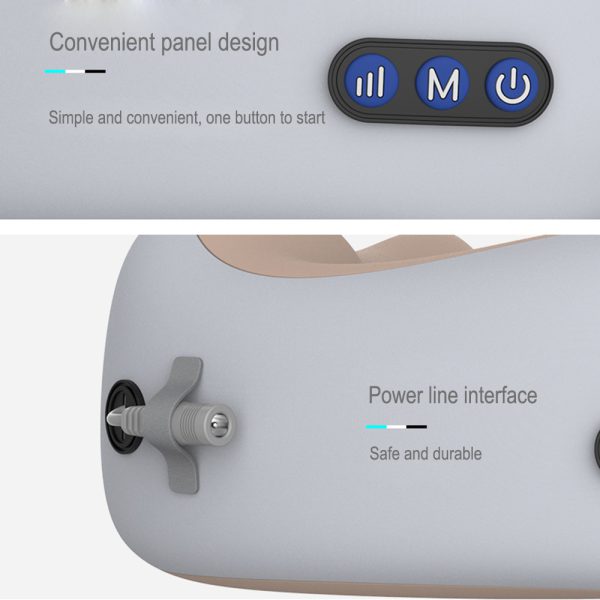 U Shaped Pillow Neck Massager Usb Charging Portable Neck Shoulder Cervical