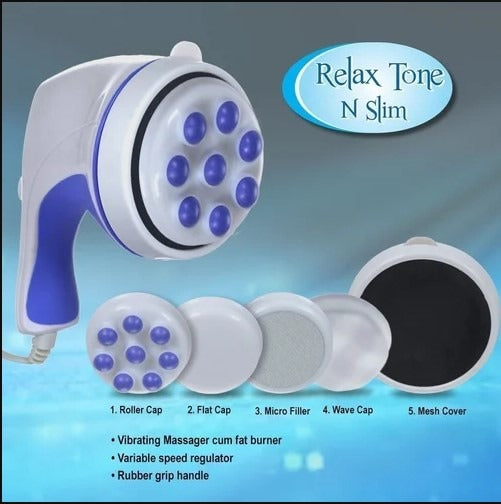 4 In 1 Relax & Spin Tone Vibration Electric Massager