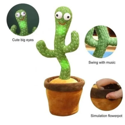 Dancing Cactus Toy – Singing, Talking, Voice