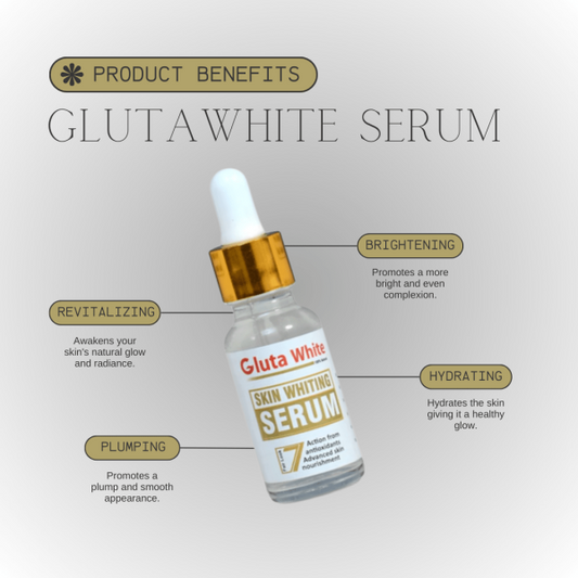 Gluta White Face Glowing Serum | Glutathione-based Brightening