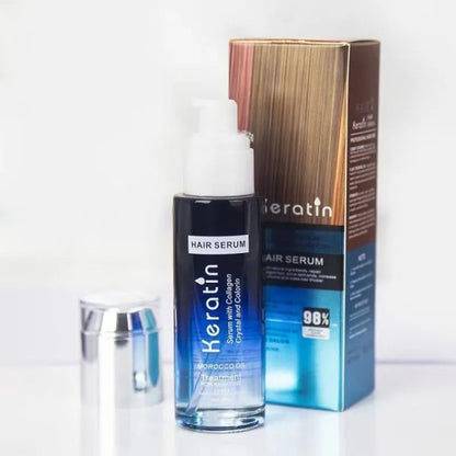 Keratin Hair Serum With Collagen & Morocco Oil 80 Ml