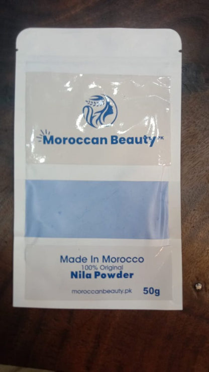 Moroccan Beauty Nila Powder | Blue Nila Skin Whitening Powder 50g