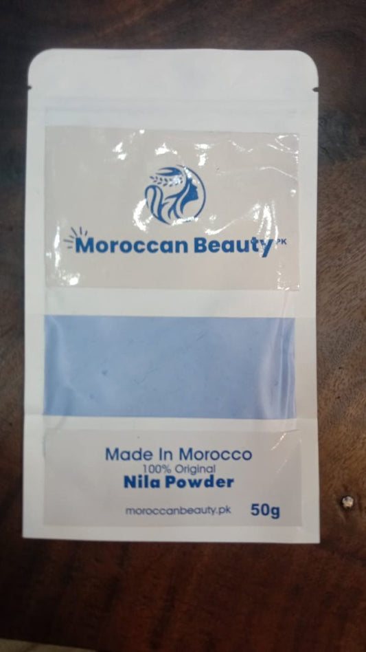 Moroccan Beauty Nila Powder | Blue Nila Skin Whitening Powder 50g