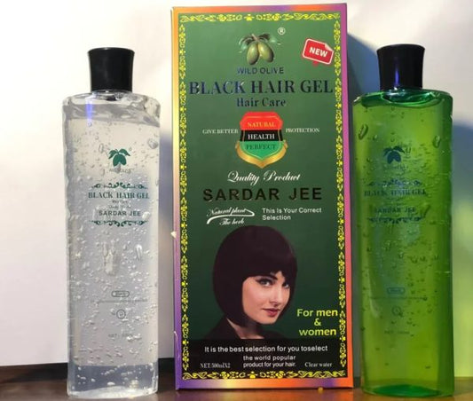 New Sardar Jee Black Hair Color Gel 2 X 500ml