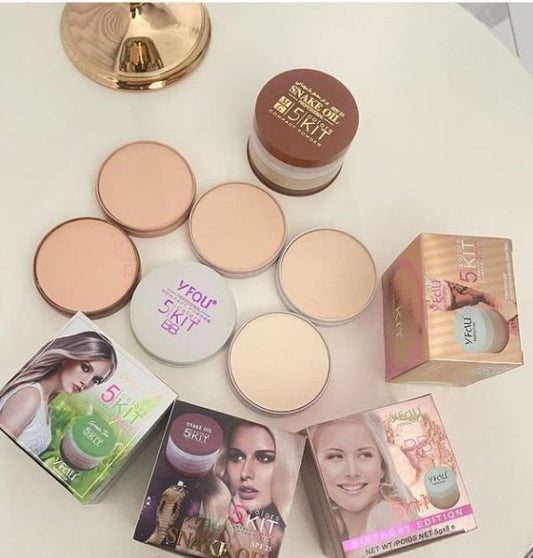 Pack Of 01 – 5 In 1 | Multi-shade Face Powder