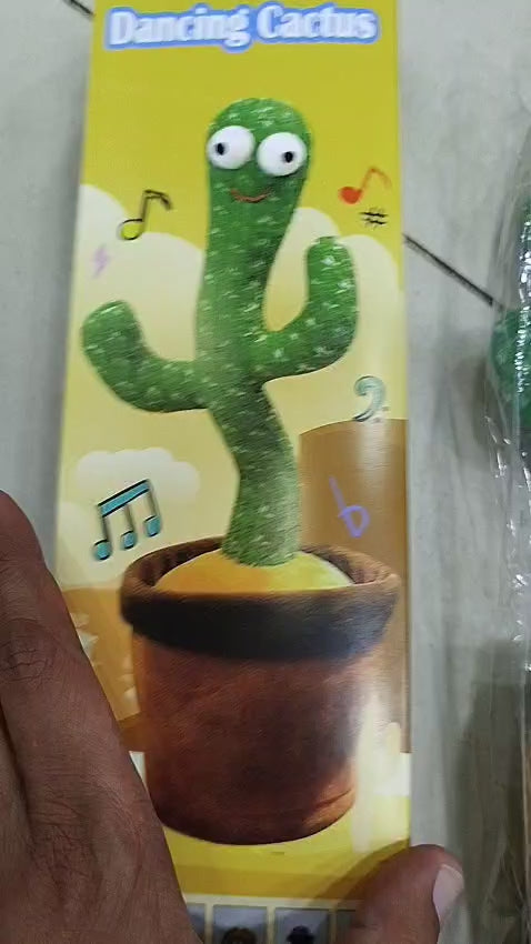Dancing Cactus Toy – Singing, Talking, Voice