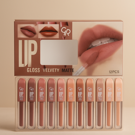 Velvet Matte Lip Gloss | High Pigment Lipgloss Set